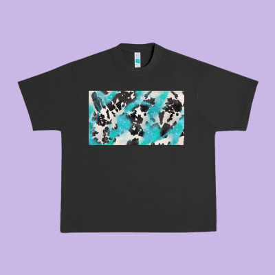 Cowhide Glitter  Cup Urban Heavy Tee Designed By Barkaloodesign