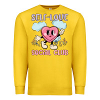 Lemon self love social club Premium Sweatshirt - MaliasSmallBusiness