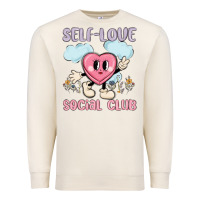 Sandshell self love social club Premium Sweatshirt - MaliasSmallBusiness
