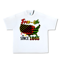 White free ish since 1865 Urban Heavy Tee - HRA Design Shop