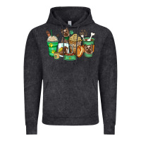 Vintage Arctic yorkshire terrier coffee cups Vintage Hoodie - Zillion Design Studio
