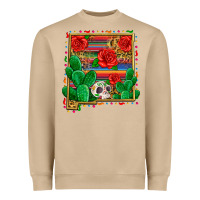 Mushroom new mexico map Heavyweight Sweatshirt - Zillion Design Studio