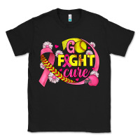 Black breast cancer go fight cure softball Classic Tee - JahusDesignShop