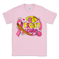 Bubblegum Pink breast cancer go fight cure softball Classic Tee - JahusDesignShop