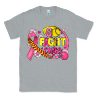 Breast Cancer Go Fight Cure Softball Classic Tee | Teevron