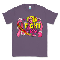 Lavender breast cancer go fight cure softball Classic Tee - JahusDesignShop