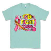 Seafoam breast cancer go fight cure softball Classic Tee - JahusDesignShop