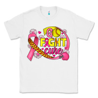 White breast cancer go fight cure softball Classic Tee - JahusDesignShop