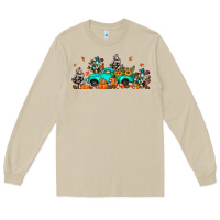 Mushroom fall cactus pumpkin truck Long Sleeve Tee - JahusDesignShop
