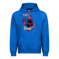 Cobalt Summer decor The sea is in my Soul Urban Hoodie - Bettercallsaul