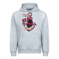Heather Grey Summer decor The sea is in my Soul Urban Hoodie - Bettercallsaul