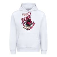 White Summer decor The sea is in my Soul Urban Hoodie - Bettercallsaul