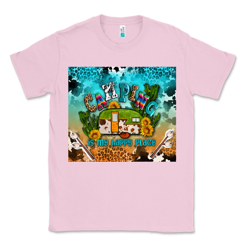 Camping Is My Happy Place Classic Tee by AdoDesignShop | Teevron
