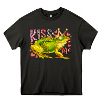 Asphalt kiss me frog Heavy Core Tee - RacoonDesign