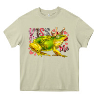 Mossy kiss me frog Heavy Core Tee - RacoonDesign