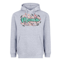 Heather Grey mamaw Heavyweight Hoodie - MaliasSmallBusiness
