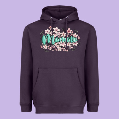Mamaw Heavyweight Hoodie Designed By Maliassmallbusiness