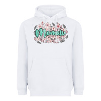 White mamaw Heavyweight Hoodie - MaliasSmallBusiness