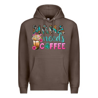 Coffee Mama Needs Coffee Bbs Premium Hoodie - BundleAndBundleShop