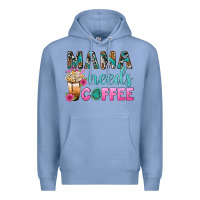Colony Blue Mama Needs Coffee Bbs Premium Hoodie - BundleAndBundleShop