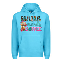 Mama Needs Coffee Bbs Premium Hoodie | Teevron