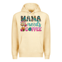 Pina Colada Mama Needs Coffee Bbs Premium Hoodie - BundleAndBundleShop