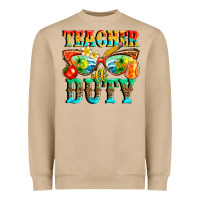Mushroom teacher off duty Heavyweight Sweatshirt - texasbilliewilder