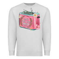 Dove Grey let s get this bread malia Premium Sweatshirt - MaliasSmallBusiness