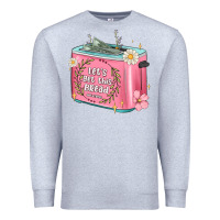 Heather Grey let s get this bread malia Premium Sweatshirt - MaliasSmallBusiness