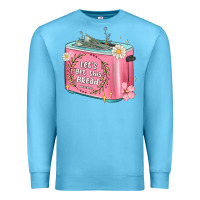 Ocean Blue let s get this bread malia Premium Sweatshirt - MaliasSmallBusiness