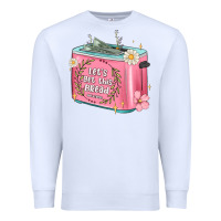 White let s get this bread malia Premium Sweatshirt - MaliasSmallBusiness