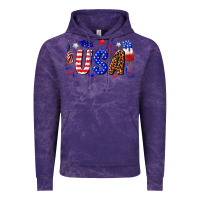 Cloud Purple usa 4th of july Vintage Hoodie - texasbilliewilder