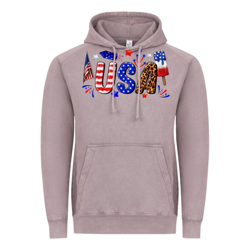Usa 4th Of July Vintage Hoodie by texasbilliewilder | Teevron