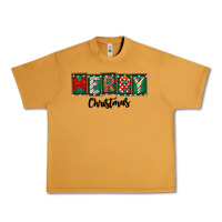 Peanut Butter Merry Christmas Urban Heavy Tee - CowhideDigitalArt