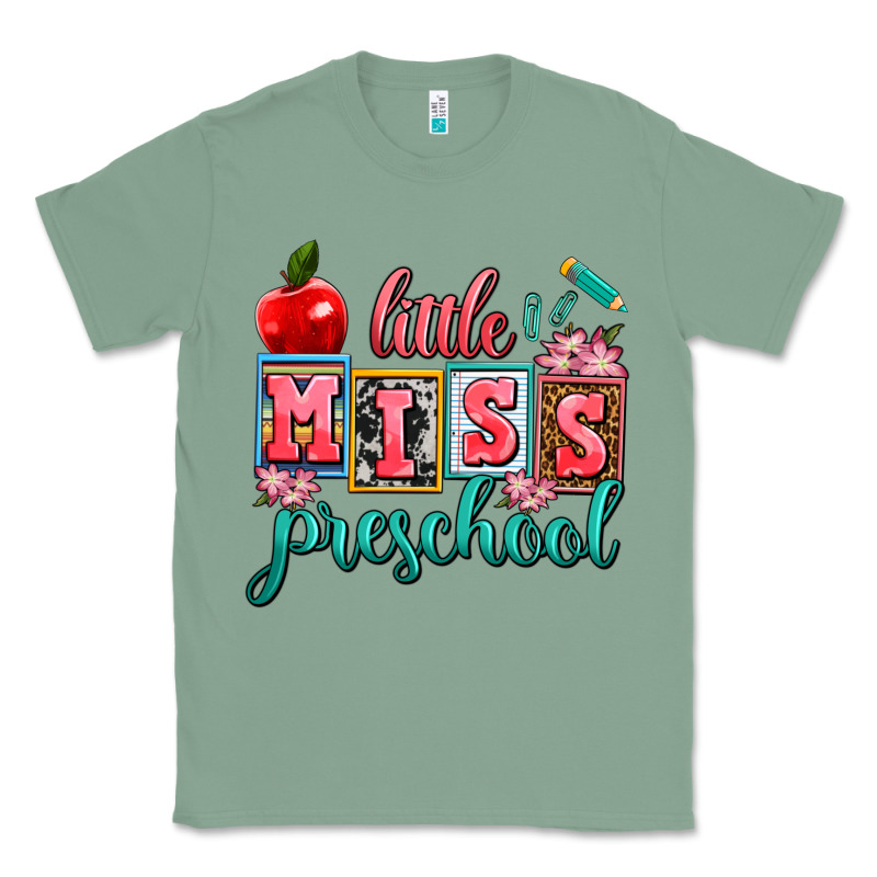 Little Miss Preschool Classic Tee by AdoDesignShop | Teevron