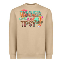Mushroom tanned and tipsy Heavyweight Sweatshirt - texasbilliewilder