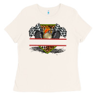 Bone race flag and race equipment Ladies Tee - AdoDesignShop