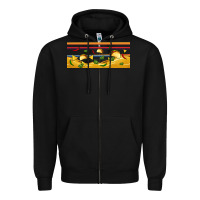Black taco and nachos libbey glass Zipper Hoodie - BundleAndBundleShop