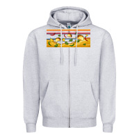Heather Grey taco and nachos libbey glass Zipper Hoodie - BundleAndBundleShop