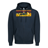 Navy taco and nachos libbey glass Zipper Hoodie - BundleAndBundleShop
