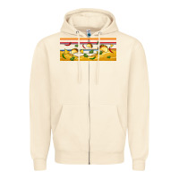 Sandshell taco and nachos libbey glass Zipper Hoodie - BundleAndBundleShop