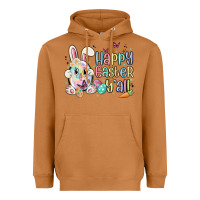 Meerkat happy easter y'all Heavyweight Hoodie - MaliasSmallBusiness