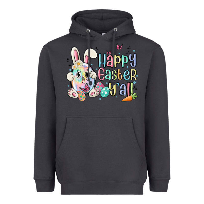 Happy Easter Y'all Heavyweight Hoodie by MaliasSmallBusiness | Teevron