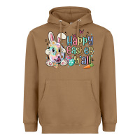 Toasted Coconut happy easter y'all Heavyweight Hoodie - MaliasSmallBusiness