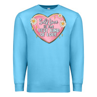 Ocean Blue self love is the best kind of love malias Premium Sweatshirt - MaliasSmallBusiness
