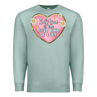 Seafoam self love is the best kind of love malias Premium Sweatshirt - MaliasSmallBusiness