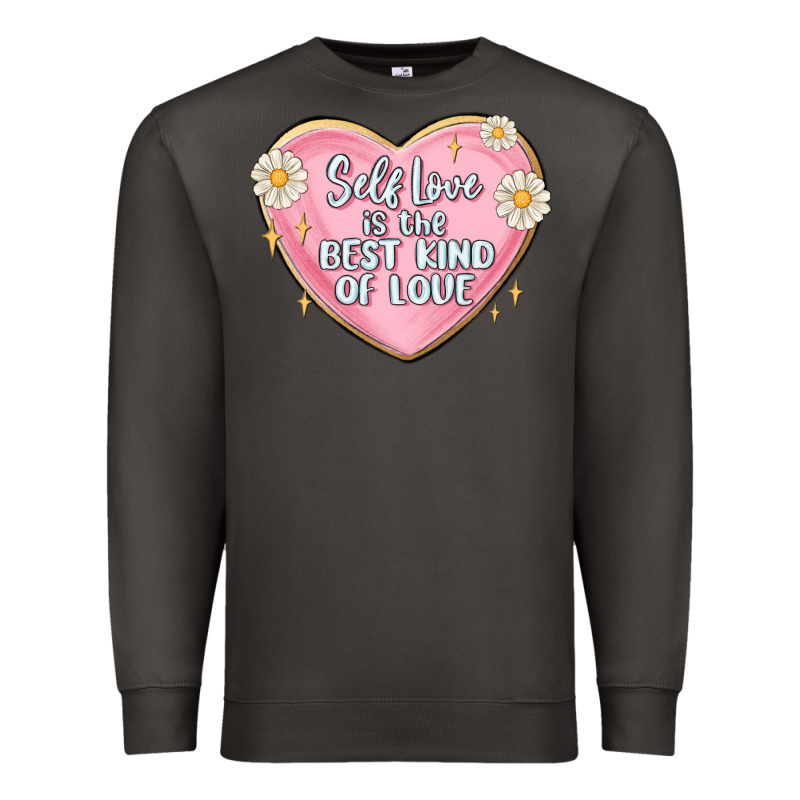 Self Love Is The Best Kind Of Love Malias Premium Sweatshirt by MaliasSmallBusiness | Teevron