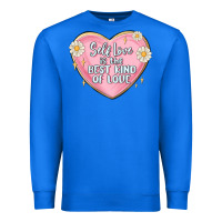 True Royal self love is the best kind of love malias Premium Sweatshirt - MaliasSmallBusiness