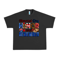 Pigment Black Memorial day honor and remember Urban Heavy Tee - Neo Western