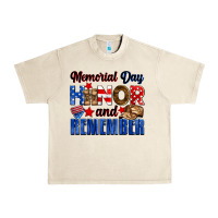 Sandshell Memorial day honor and remember Urban Heavy Tee - Neo Western